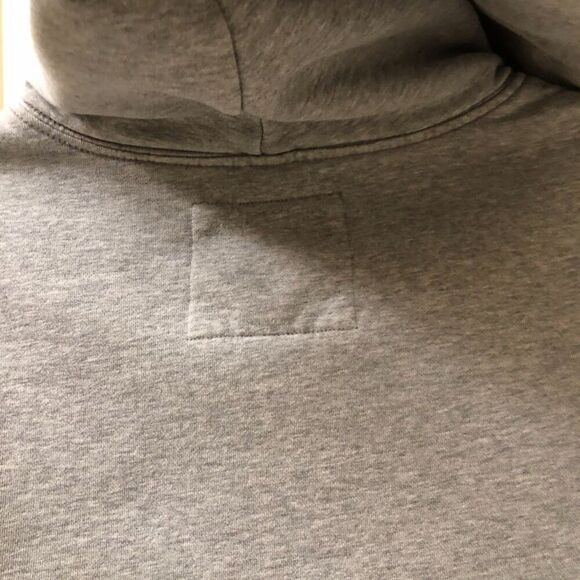 Hollister Y2K Men's Gray Pullover Hoodie Large Malibu Preppy Unisex Heavy Duty - Picture 7 of 10